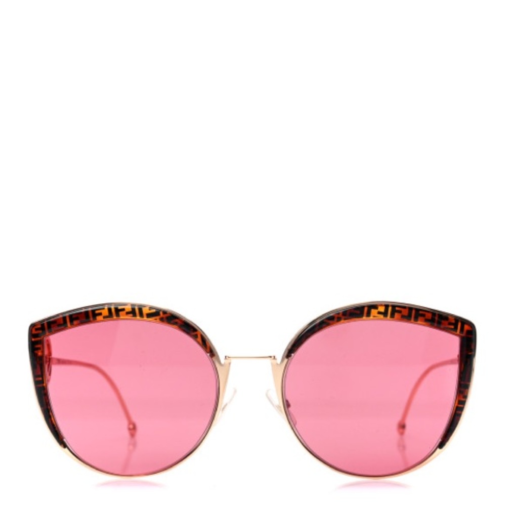 Fendi Burgundy Cat Eye Sunglasses